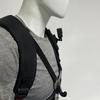 Lightweight Action Camera Strap Mount Holder With Rapid Unlocking System And Multiple Directional Positioning Capability