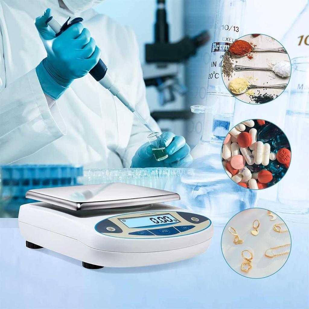 X 6000g Precision Digital Precision Scale Upgraded Precision Electronic Electronic Electronic Analytical Precision Analytical Weighing Pan Commercial