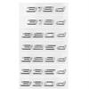 3D ABS 316d/i 318d/i 325d/i 328d/i 330d/i 320d/i Emblem Letters Sticker Car Trunk Badge For E90 E46 E36 F30 F31 Accessories