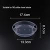 Disposable Round Plastic Food Container Inner Tray
