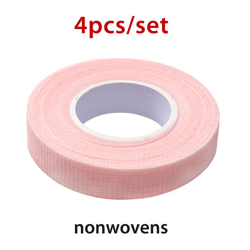 

Anti-allergy 4 Rolls PE Eye Tapes Eyelash Extension Tape for Lash Breathable Micropore Fabric Easy Tear Eye Make Up Tools
