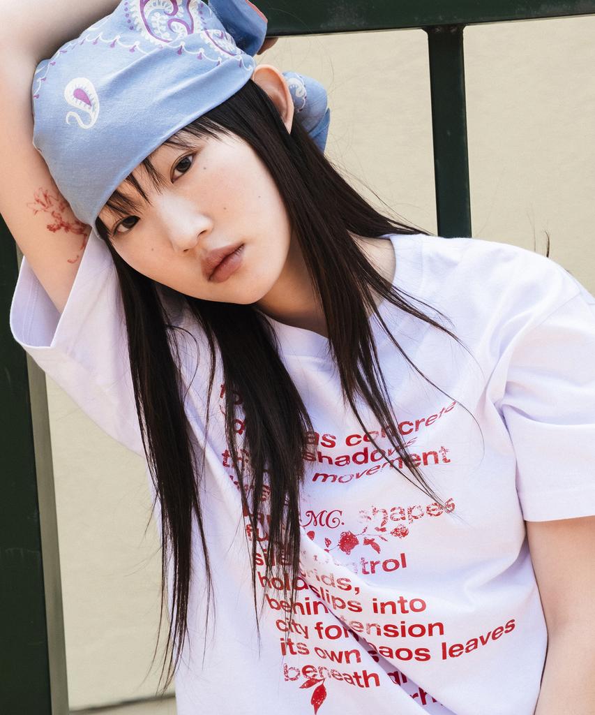 LMC Vintage Lettering Tee White