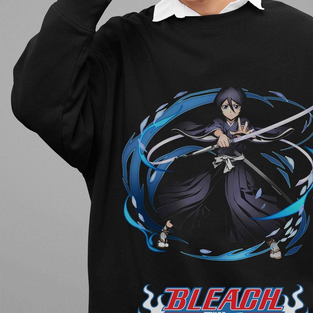 

Свитшот Аниме Блич Рукия Свитер Зараки Айзен Манга Ичиго Банкай Пуловер 2XL