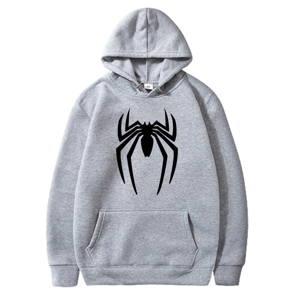 2025 Autumn New Fashion Outdoor Comfort Clothing Pullover 2d Spider Adult Men'S Casual Long Sleeve Hoodie Tops Sports Style