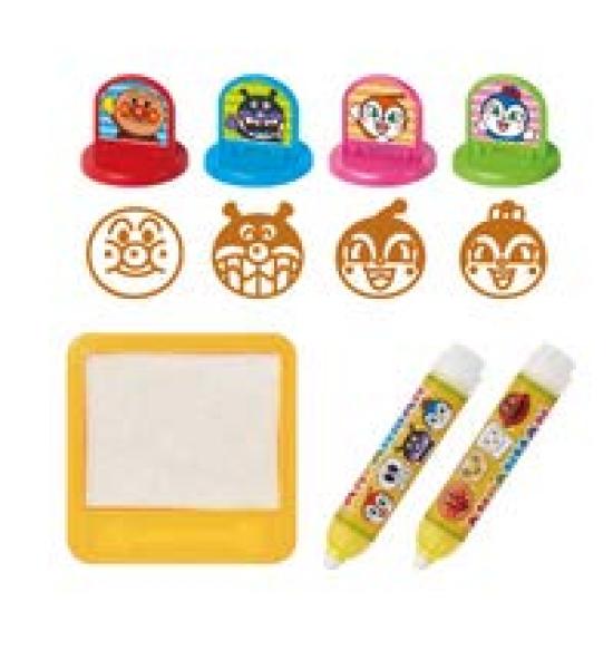 Anpanman Genius Brain Water Doodle Class Stamp Sheet