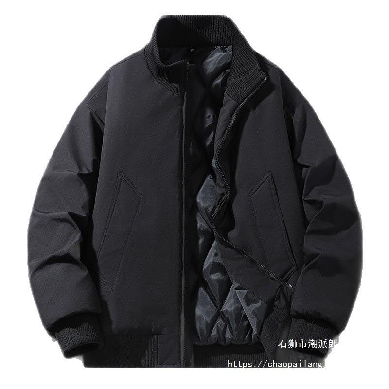 New winter pilot cotton clothes men's winter trendy tooling casual cotton-padded clothes thickened jacket warm baseball clothes