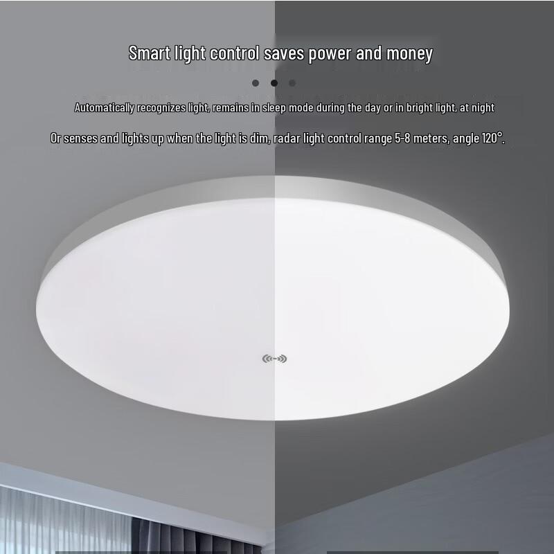 OEING Motion Sensor LED Ceiling Light (2-Pack)