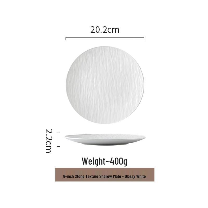 European Style Ceramic Dinner Plate