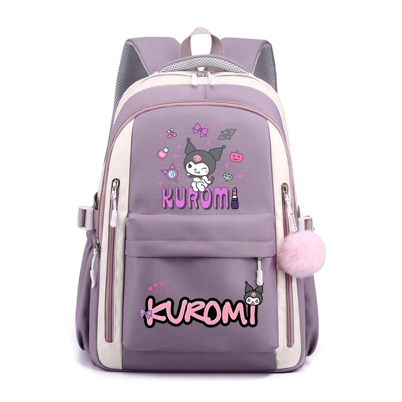 Cartoon Printed Schoolbag Japanese Primary School Students Junior High School Large Capacity Cute Cartoon Backpack