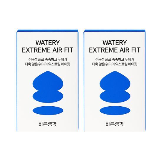 Выберите 2 типа Bareunsaengkak Watery Extreme Air Fit большой емкости (10 шт. * 2 упаковки / 10 шт. * 4 упаковки)