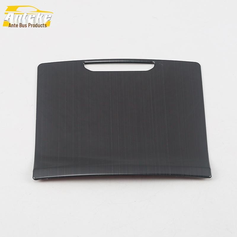 GM8 Front Row Storage Box Cover Sequin - Stainless Steel Center Console Panel Sticker