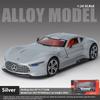 1:24 AMG Mercedes Benz GT Sound und Licht Zurückziehen Legierung Automodell Druckguss Spielzeug mit Sound und Licht Fahrzeug Dekoration Spielzeug Kinder Jungen Geschenk
