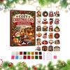 Ornament Faux Diamond Art Advent Calendar 2026, 24 Days DIY Christmas Hanging Ornaments Kit, Countdown for Holiday Craft Decoration