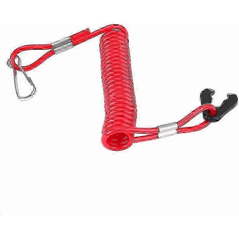 2026 Emergency Safety Tether with Replacement Kill Switch for Off-road Vehicles Motorcycles Lawn Mowers and Outboard Motors