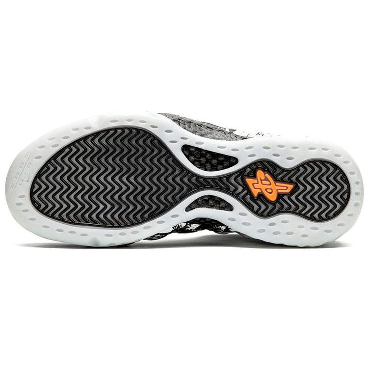 Nike Air Foamposite One Shattered Backboard Unisex Sneakers White Black Total-Orange 314996-013