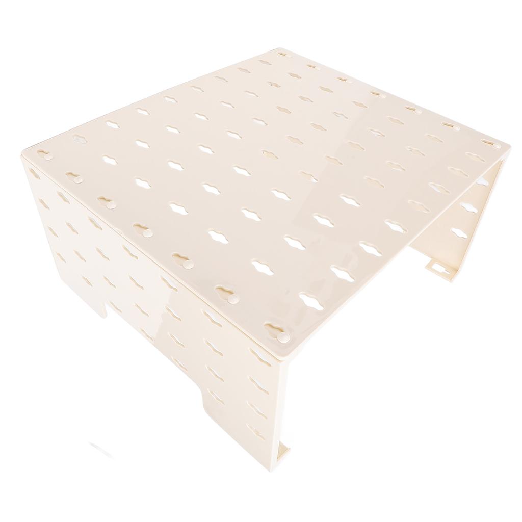 Pegboard Wall Mounted Display Multi Function Storage Rack Gas Water Heater Pipe Cover with Adhesive