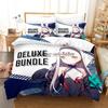 Azur Lane Bedding Set Single Twin Full Queen King Size Bed Set Aldult Kid Bedroom Duvetcover Sets 3D Anime Bed Sheet Set