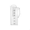 Large Capacity Water Carafe Heat Resistant Cold Brew Coffee Pitcher Measurement Markings