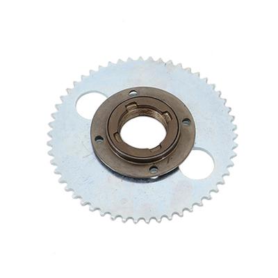 Electric Scooter Rear Wheel T8F 44T/54T 4 Bolt Sprocket Chain Drive Gear & Freewheel Adapter For Bicycle Pocket Pit Dirt Bike