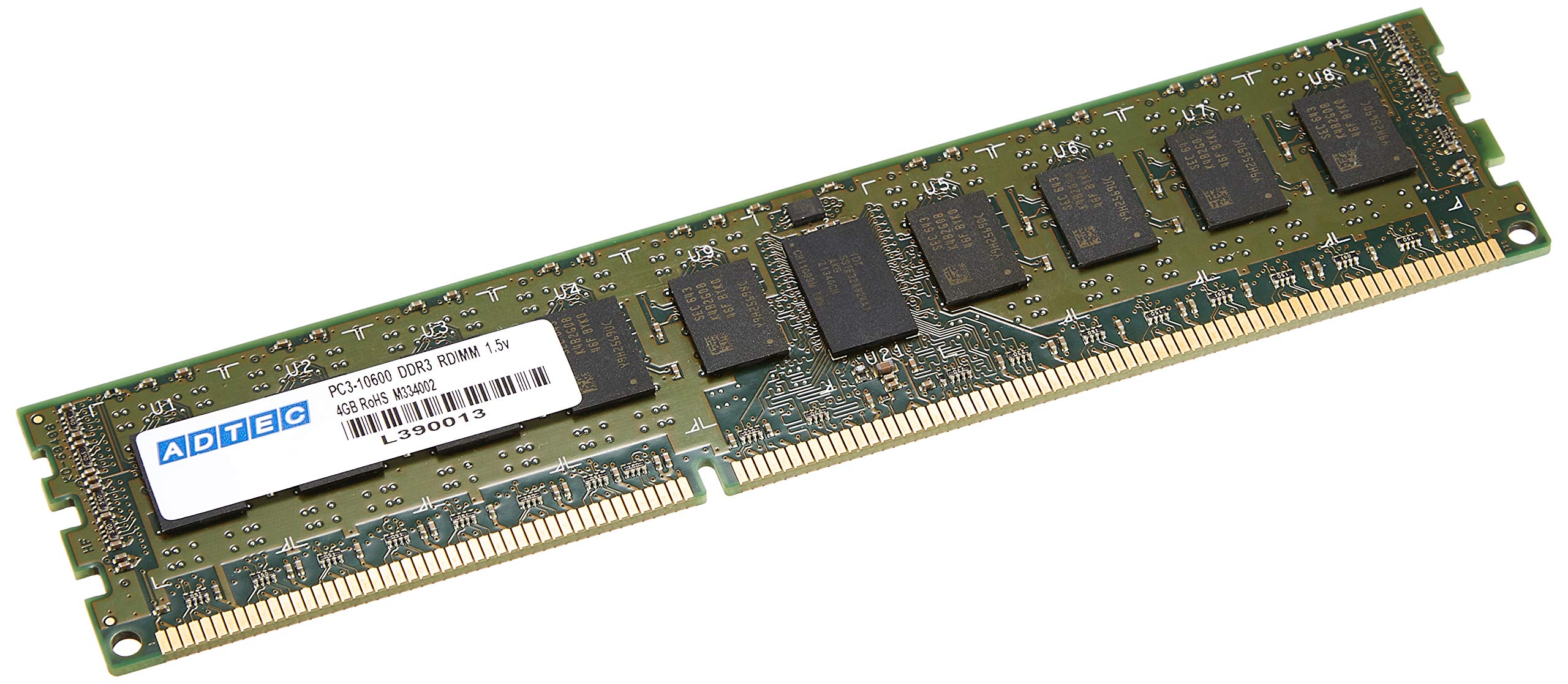 

Adtech Server DDR3 Registered DIMM 4GB DR 1333/PC3-10600 ADS10600D-R4GD