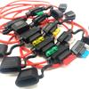 Portafusibles impermeable para coche, zócalo, adaptador TAP, Micro/Mini/Estándar ATM APM con fusible de cuchilla de 30A, coche, auto, motocicleta, moto