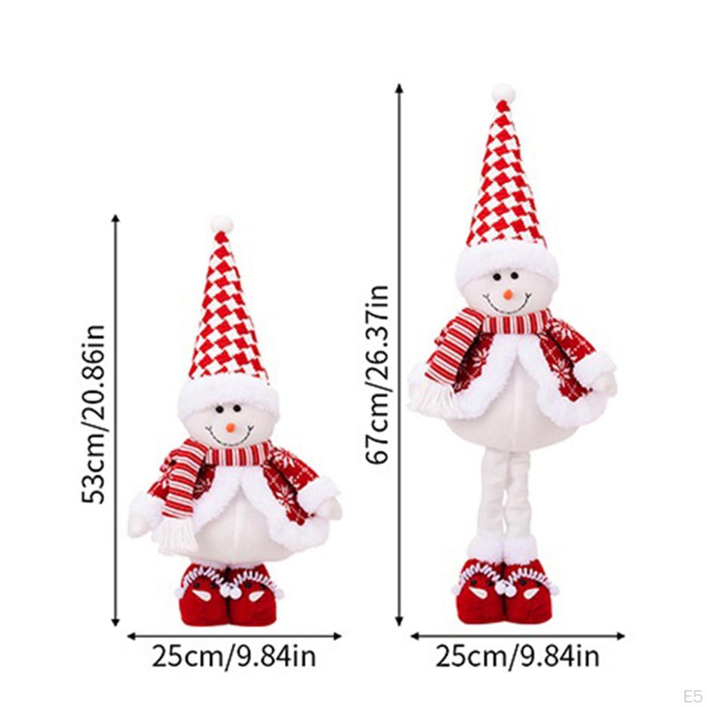 Christmas Doll Figure, Decoration, Novelty, Retractable Nordic Toy, Ornaments