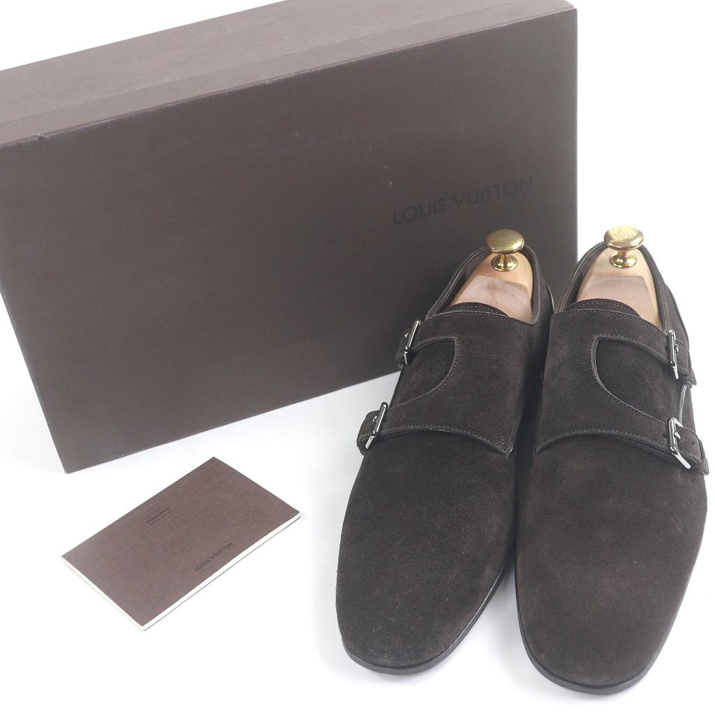 Pristine LOUIS VUITTON Dress shoes Double monk strap Used