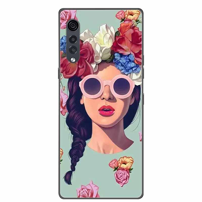 For LG Velvet Case 2Pro Fashion Soft TPU Silicone Cartoon Cat Phone Cover For LG Velvet 5G Back Cases Funda Bumper Protect Coque