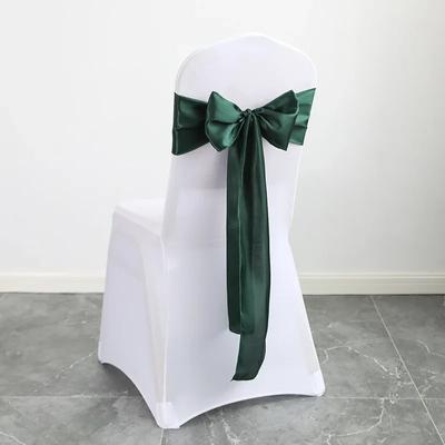 10/50/100 Stück Satin Stuhlschärpen Hochzeitsstuhl Schleife Knoten Band zum Binden für Party Hotel Veranstaltung Bankett Geburtstagsdekoration