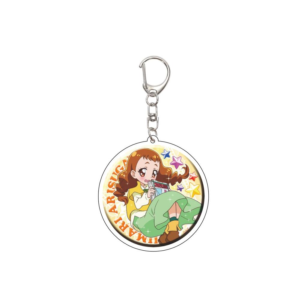 55MM Anime Pretty Cure Keychain Natsuki Rin/Kasugano Urara/Akimoto Komachi  Key Chain Acrylic Model Plate Christmas Gifts
