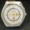 JAPAN VINTAGE RICOH R31 AUTOMATIC MENS SILVER COLOR DIAL WATCH a701949-5 R207-a701949