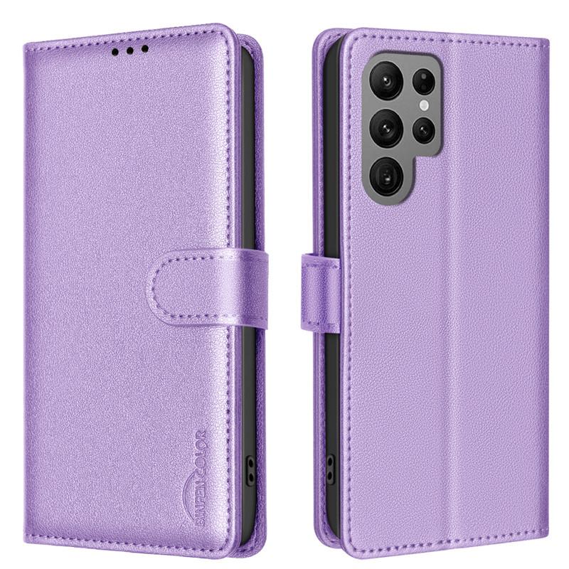 Wallet Flip Case For Samsung Galaxy S22 Ultra Cover Cases On For Samsung S22+ S 22 Plus 5G Coque Leather Phone Protective Bags
