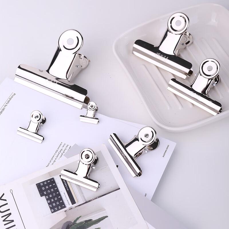 Deli 9520 Round Iron Bill Clips
