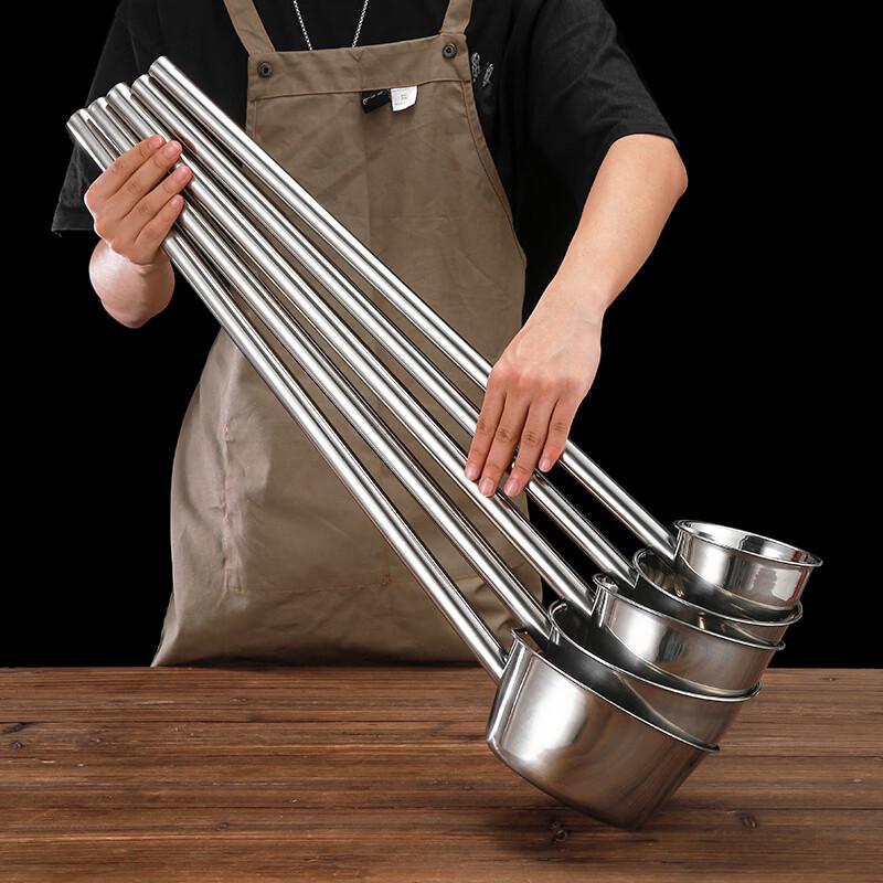 XINJIGAOGE Stainless Steel Long Handle Ladle