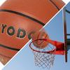 YANYODO Size 7 Basketball for and College Outdoor and Indoor Synthetic Youth Outdoor Sports Men, Women, Students, Practice, Brown, Non-Slip,