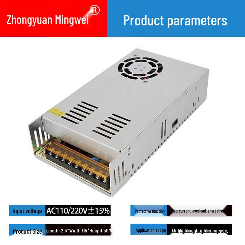 Fonte de Alimentação Chaveada AC/DC 220V/110V para 5V/12V/24V/36V/48V, 50W/60W/400W/500W/1000W/2000W