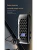 DR13 Clip-On Bluetooth Earphone with Retractable Pull-Out Line, 20H Battery, Digital Display, Business Call Vibration & Number Reporting.