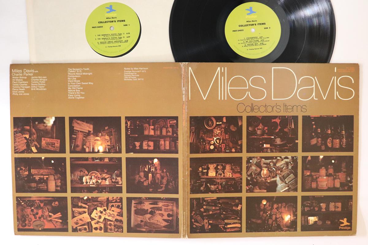 

LP Record MILES DAVIS - Collector s Items PRST24022 PRESTIGE 1973 US Jazz Used