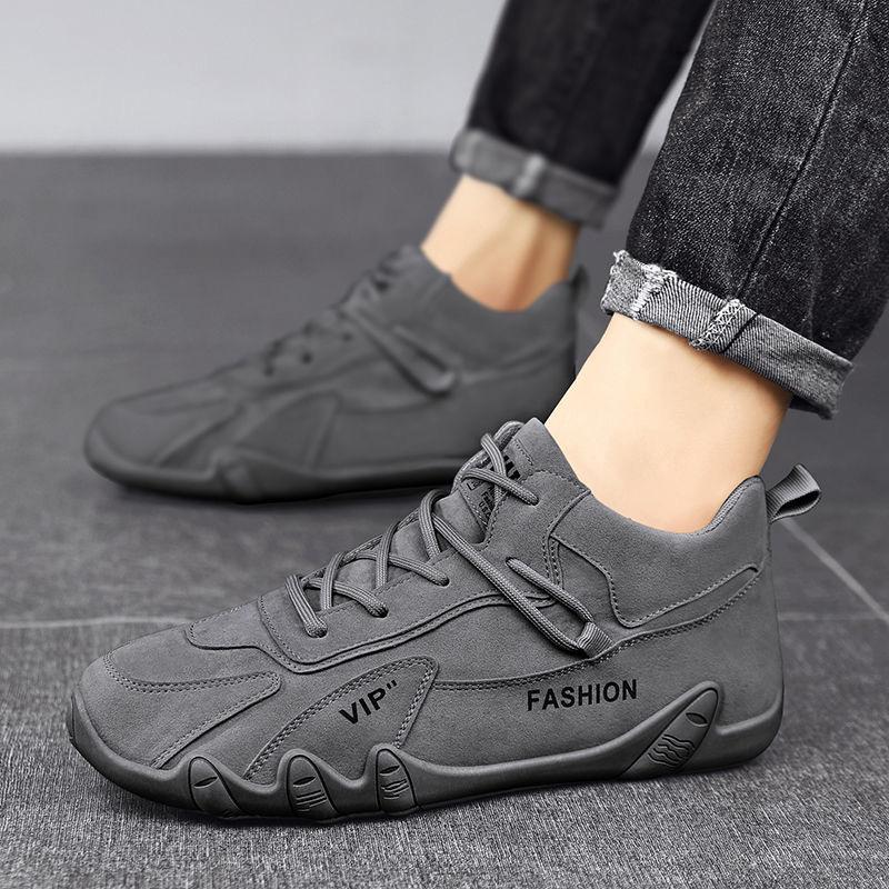 Fashion Men's New Autumn Breathable Casual Sports Shoes, Waterproof and Wear-resistant Workwear Shoes, Outdoor Lightweight Hiking Shoes