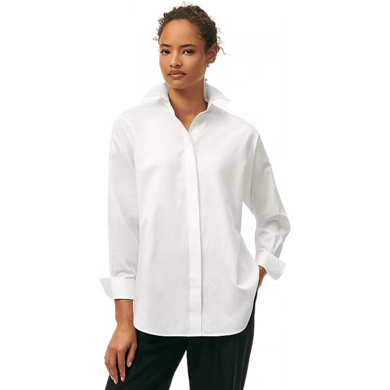 Brooks Brothers Women s Supima Cotton Elegant Shirt L