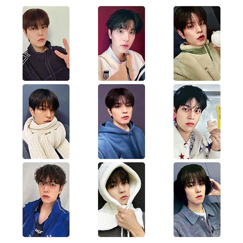 Skzoo Stray Kids DOIT KARMA Pop Up Fotokort Hyunjin Bang Chan Han Idol Samlarvärda Merch-Kort För Fans Samlarpresent