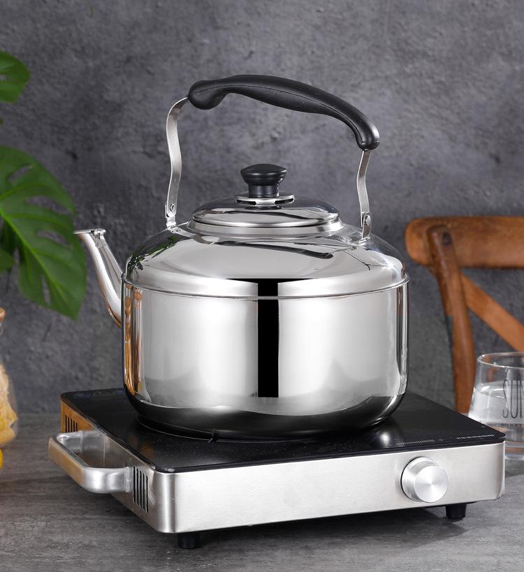Large Capacity Stainless Steel Food Grade Kettle and Hot Water Teapot