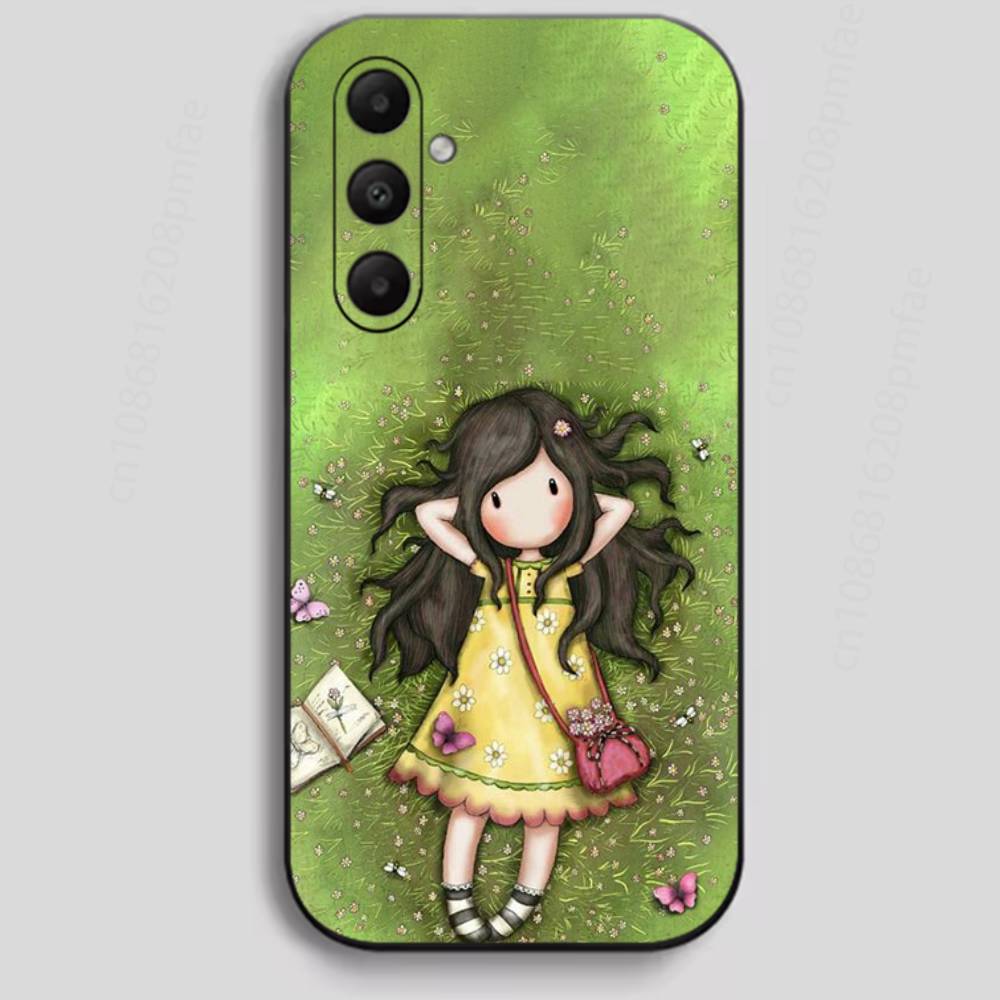 Cute S-Santoro G-Gorjuss Phone Case for Samsung Galaxy A73,23,53,33,24,72,22,52,32,54,A34 Soft Cover