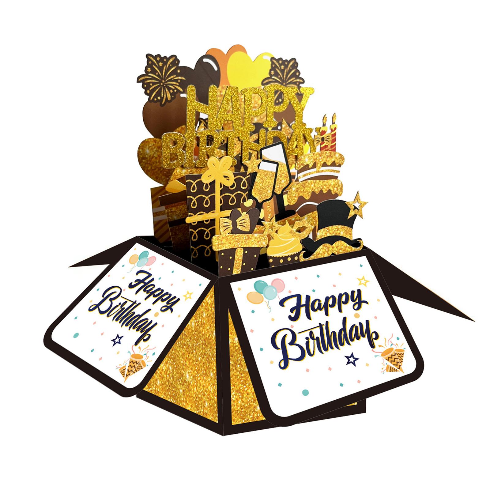 3D Popup Birthday Cards Popup Happy Birthday Greeting Cards Birthday Gift 1