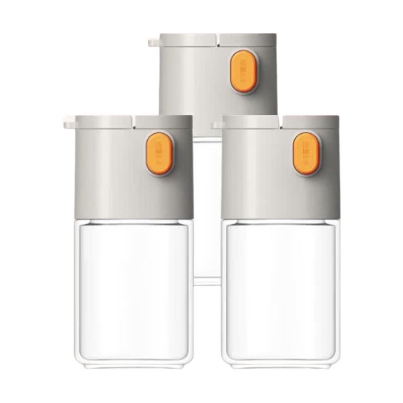 Tali Dosing Salt Control Seasoning Bottles, 3-Pack