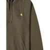Carhartt WIP Solid Color Hooded Pocket Long Sleeve Sweatshirt Men Sweatshirts Green I028279-1NQ-XX