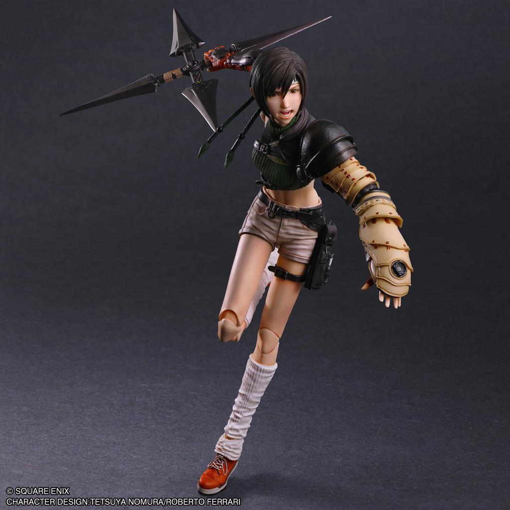 Final Fantasy VII Rebirth Play Arts Kai Yuffie Kisaragi PVC Painted Movable Figure Ver.2