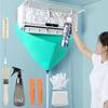 Air Conditioning Cleaning Kit Leak-proof Cover Full Set of Air Conditioner Cleaner with Water Pipe Disassembly-free Clean Tools