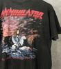 Unisex Shirt Cotton Oversize Large Size Annihilator Band Set The World On Fire Unisex T-Shirt Cotton Men Women MK108