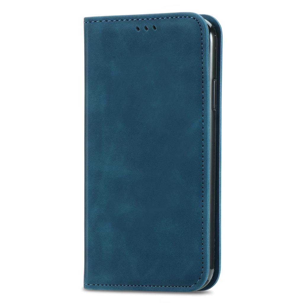 For Samsung Galaxy A36 5G Case Skin Touch Feeling Leather Card Holder Phone Cover Magnetic Absorption